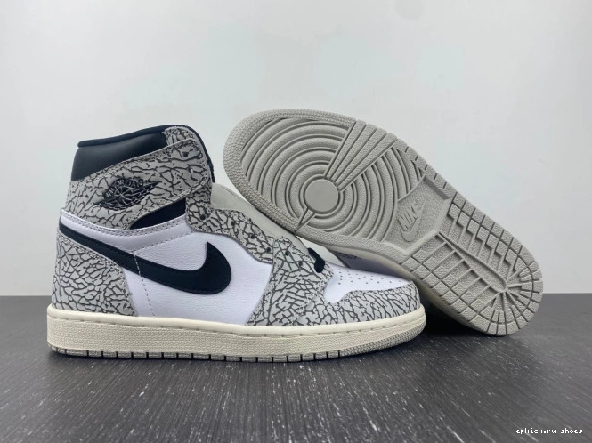 Cheap Cement DZ5485-052 High White Air OG Jordan 1 0706